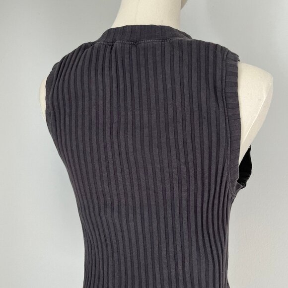 Aerie High Neck Ribbed Tank Top - Picture 5 of 7